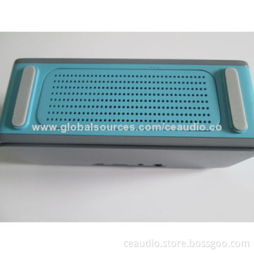 NFC Bluetooth Speaker with Hand-free, Plastic and Metal Finish, Powerful Bass, Private Tooling Mode